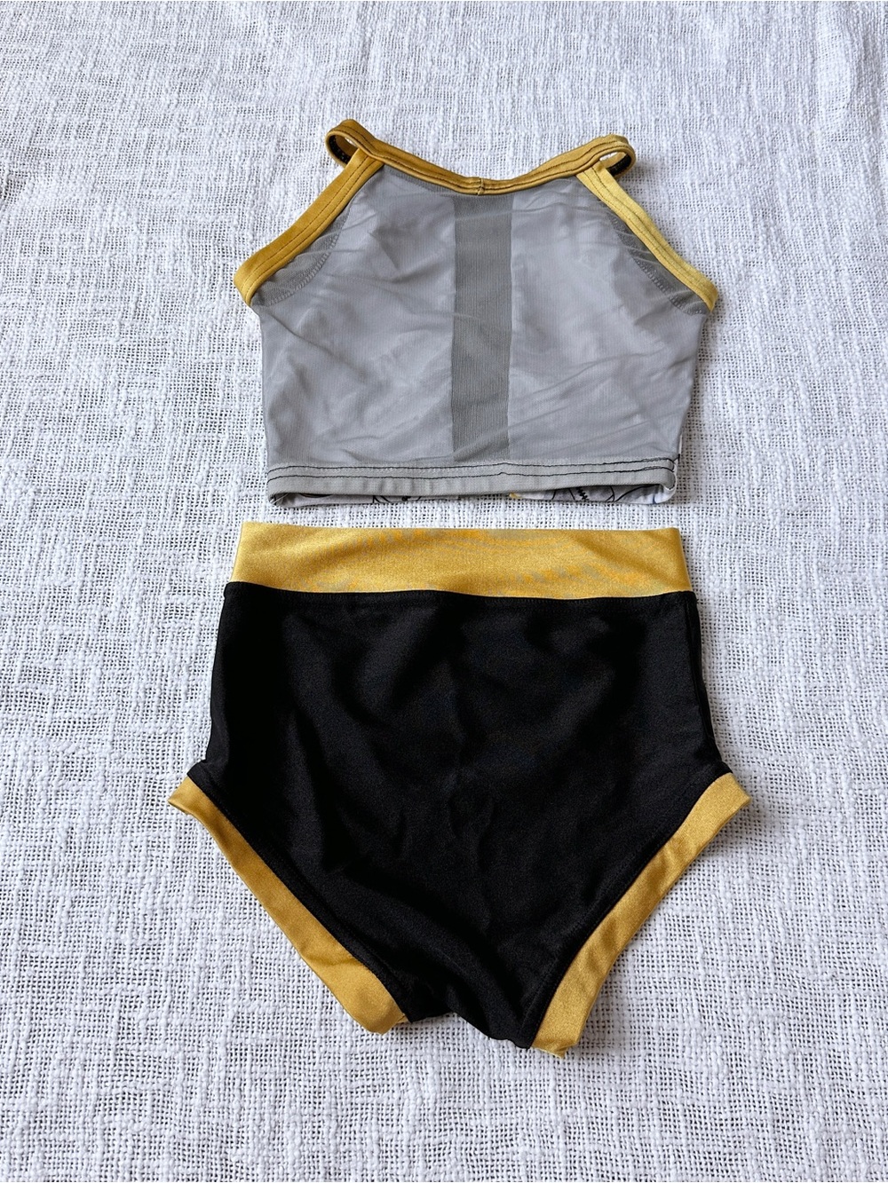 Premier Dancewear Custom Pittsburgh Steelers Set 🏈 Size Youth 7 - Picture 2 of 5